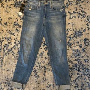 Genetic LA solace skinny high rise crop jeans